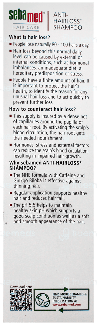 Sebamed Anti Hairloss Shampoo 200Ml